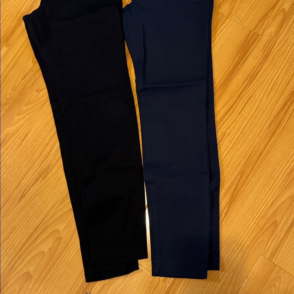 Old Navy Pixie Stretch Pants Mid-Rise Skinny (set of 2) Size 6 Petite - Picture 2 of 5